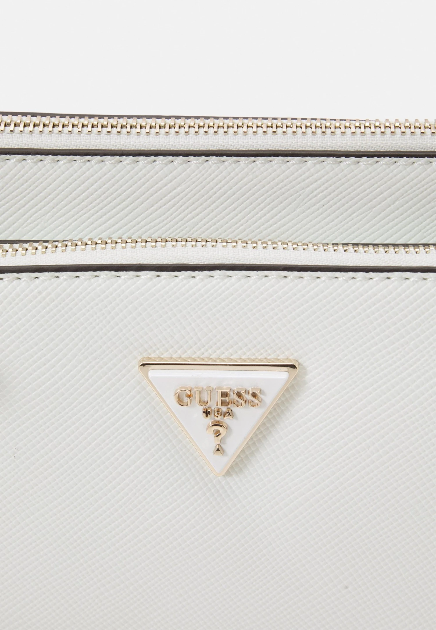 Guess Noelle Pouch Crossbody - Handbag - White 8 Guess Noelle Pouch Crossbody - Handbag - White - Image 6