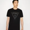 Guess Moisey Tee - Print T-Shirt - Jet Black -Guess Apparel fb0b065d3837448ebc297708c387c1a5