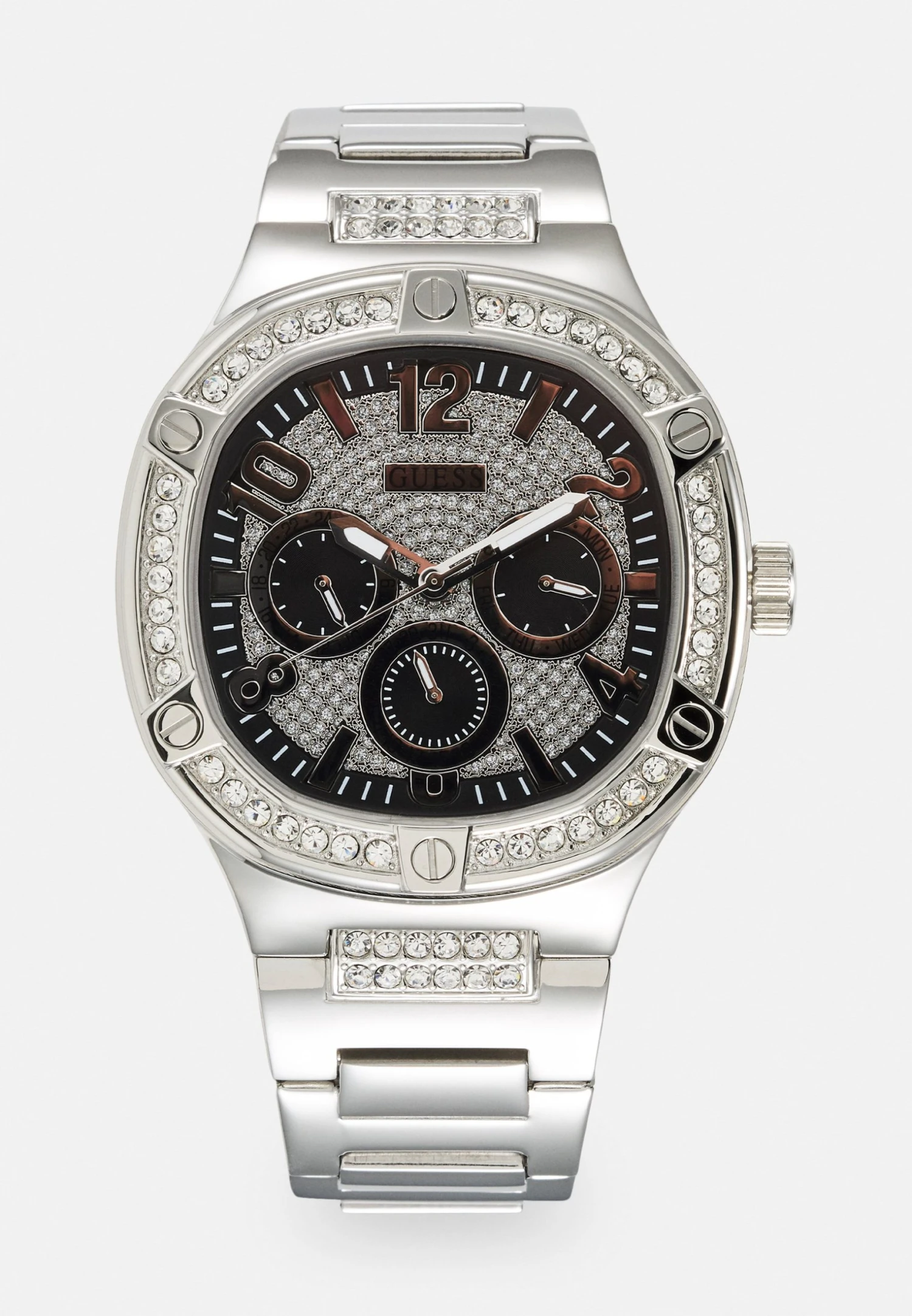 Guess Duke - Chronograph Watch - Silver-Coloured 3 Guess Duke - Chronograph Watch - Silver-Coloured