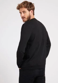 Guess Audley Cn- Sweatshirt - Jet Black A996 8 Guess Audley Cn- Sweatshirt - Jet Black A996 -Guess Apparel fb4c5240636a406ea4175fcecaa95ef5
