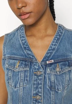 Go Elle Vest- Waistcoat - Go Kitty Medium Wash -Guess Apparel fb965c9ecac147fc884fdf48002d6666