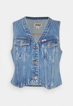 Go Elle Vest- Waistcoat - Go Kitty Medium Wash -Guess Apparel fc606a1bae2844baa5e23dfa657ac7b2