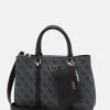 Guess Eco Craig Girlfriend Satchel Set - Handbag - Coal -Guess Apparel fc77f6fcddef4a06a1bd01b96539e5ea