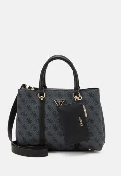 Guess Eco Craig Girlfriend Satchel Set - Handbag - Coal