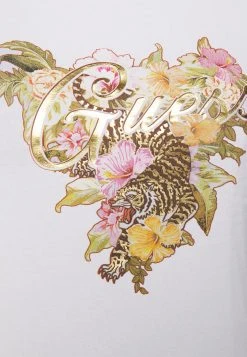 Guess Hibiscus Logo - Print T-Shirt -Guess Apparel fe01ac1397f14dbda493a94933ee4295