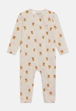 Guess Newborn Stretch Overall Unisex - Pyjamas - Light Brown Melange